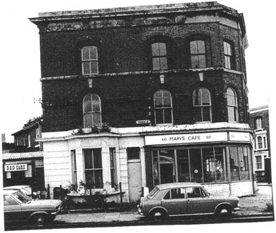 Part of Turners Road before demolition.